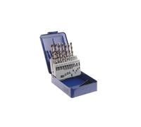 Faithfull Hss Pro Drill Sets In Metal Case