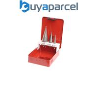 Faithfull HSS Step Drill Bit Set of 3 4-30mm FAISDSET3