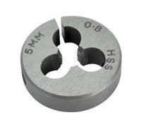 Faithfull HSS Straight Flute Split Die M3,M4,M5,M6,M8,M10,M12 | 0.5 to 1.75 OD