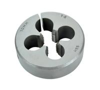 Faithfull HSS Straight Flute Split Die M3,M4,M5,M6,M8,M10,M12 | 0.5 to 1.75 OD