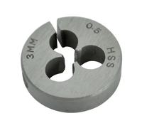 Faithfull HSS Straight Flute Split Die M3,M4,M5,M6,M8,M10,M12 | 0.5 to 1.75 OD