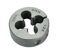 Faithfull HSS Straight Flute Split Die M3,M4,M5,M6,M8,M10,M12 | 0.5 to 1.75 OD