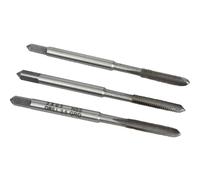 Faithfull HSS Straight Flute Tap Set M3 x 0.5, 3 Piece