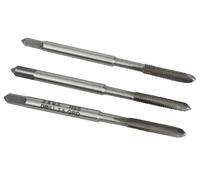 Faithfull HSS Straight Flute Tap Set, 3pcs, M3, M4, M5, M6, M8, M10, M12