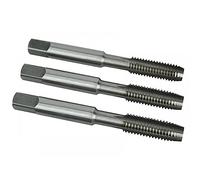 Faithfull HSS Straight Flute Tap Set M8 x 1.25, 3 Piece