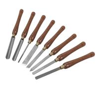 Faithfull - HSS Turning Chisel Wooden Boxed Set of 8