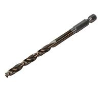 Faithfull Hsse M35 Cobalt Quick-Change Impact Drill Bit 6.0Mm Ol:109Mm Wl:57Mm