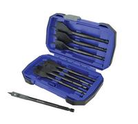 Faithfull Flat Bit Set 8pc in Aluminium Case