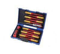 Faithfull Interchangeable Vde Screwdriver Set, 13 Piece Multi Colour (One Size)