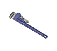 Faithfull Leader Pattern Pipe Wrench 450Mm (18In) in Blue Faithfull Blue