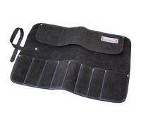 Faithfull Leather Chisel Roll 8 Pocket Black 330 x 470mm FAILCR8B