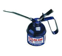 Faithfull FAIOC300 Oil Can 300ml Pistol Type includes rigid and flexible spouts