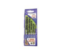 Faithfull Lip & Spur Wood Drill Bit Multi Colour (Set 5 Piece 4-10mm)
