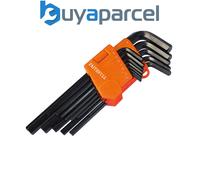 Faithfull Long Arm Hex Key Set, 13 Piece (1.3-10mm) FAIHKS13ML