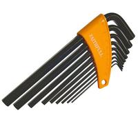 Faithfull Metric Long Arm Hex Key Set 9 Piece