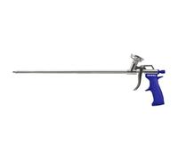 Faithfull Long Barrel Foam Spurt Gun, Stainless Steel Barrel & Needle, Sealant Dispensing Spray Applicator - 500mm