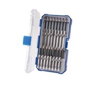 Faithfull Long Impact Drill Bit Set 16 Piece Phillips Pozi Drive Carry Case