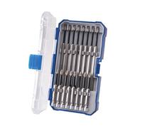 Faithfull Long Impact Screwdriver Bit Set 16 Piece Pz2 Ph2 150mm Faisbset16I