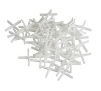 Faithfull Long Leg Tile Spacers 2mm - 250 Pack For Perfect Tiling