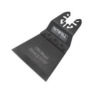 Faithfull M0010026 Multi-Function Tool Crv Flush Cut Wood Blade Side Set 68mm Faimfw68
