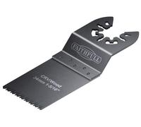 Faithfull M0010027 Multi-Function Tool Crv Flush Cut Wood Blade Ground Side Set 34mm (Box 100) Faimfw34B100
