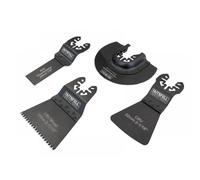 Faithfull M0010105 Multi-Function Tool Flooring Blade Set 4 Piece