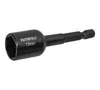 Faithfull Magnetic Impact Nut Driver 13Mm X 1/4In Hex