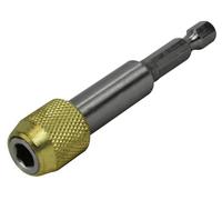 Faithfull Magnetic Stainless Steel Quick Release Bit Holder