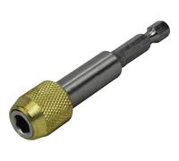 Faithfull Magnetic Stainless Steel Quick Release Bit Holder
