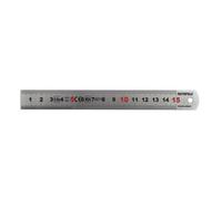 Faithfull Measuring Rule, Matt Silver Multi Colour (150mm)