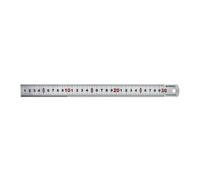 Faithfull Measuring Rule, Matt Silver Multi Colour (300mm)