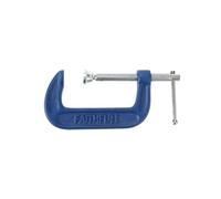 Faithfull Medium-Duty G Clamp 50Mm (2In) in Blue Faithfull Blue