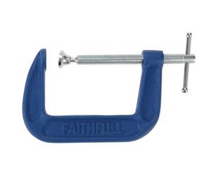 Faithfull Medium-Duty G-Clamp | Various Size | Full Range