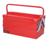 Faithfull TBC123 Metal Cantilever Toolbox - 5 Tray 40cm (16in)