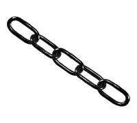 Faithfull FAICHBL615 Black Japanned Steel Chain Reel 6mm Dia. x 5M Length 250 kg Load Limit