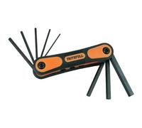 Faithfull Metric Folding Hexagon Key Set, 8 Piece Multi Colour (One Size)