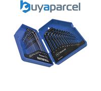 Faithfull Metric/Imperial Hex Key Set, 30 Piece (0.7-10mm 0.028-3/8in) FAIHKS30