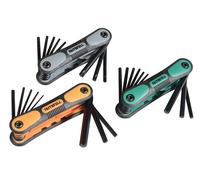 Faithfull Metric, Imperial & TORX Folding Hexagonal Key Set, 25 Piece FAIHKSTRI