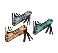 Faithfull x3 Hex Allen Torx Keys Imperial Metric Star XMS18HEXKEY3 FAIHKSTRIPLE
