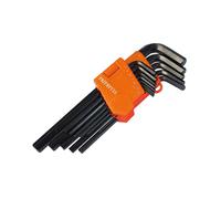 Faithfull Metric Long Arm Hex Key Set, 13 Piece