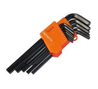 Faithfull Metric Long Arm Hex Key Set, 13 Piece Multi Colour (One Size)