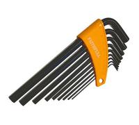 Faithfull Metric Long Arm Hex Key Set, 9 Piece Multi Colour (One Size)