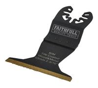Faithfull MFBM65 BiM Flush Cut Titanium OIS Oscillating Multi Tool Plunge Saw Bl