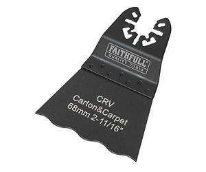 Faithfull MFSER68 CRZ Serrated Wavy Edge Saw Blade