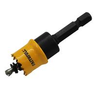 Faithfull FAIHSM16 Mini Holesaw, Fast-Cutting Hole Cutter for Sheet Metal, Stainless Steel, Aluminium - 16mm