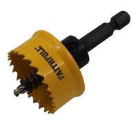 Faithfull FAIHSM32 Mini Holesaw, Fast-Cutting Hole Cutter for Sheet Metal, Stainless Steel, Aluminium - 32mm