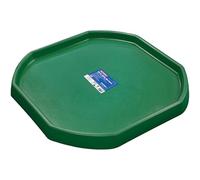 Faithfull Mortar Mixing Spot Board, Builders Tray for Cement, Plaster or Concrete - 980mm x 980mm - Green