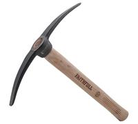 Faithfull Mortar Pick - Chisel and Point - Bricklayers Tool with FSC Certified Hickory Handle for Raking Mortar, Dressing Brick & Digging Clay - 300mm (12in)
