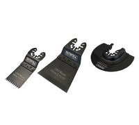 Faithfull 3 Piece OIS Oscillating Multi Tool Blade Set