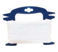 Faithfull FAIRW6020H White Braided Poly Rope 6mm Dia x 20M 60kg Max Load Breaking Strain 200kg